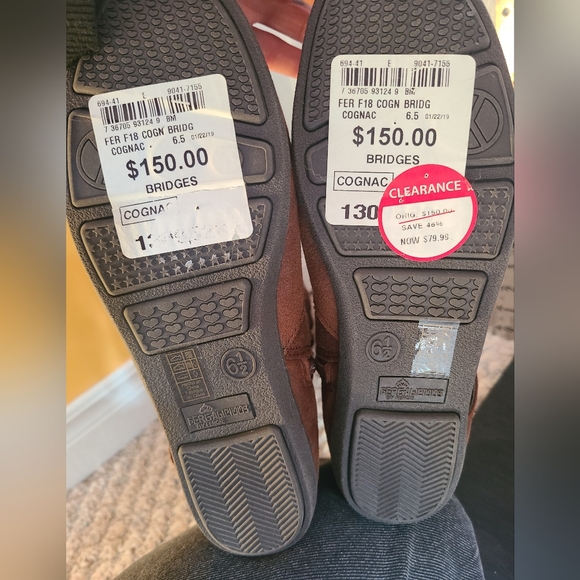 Fergalicious by Fergie 6.5 cognac brown bridges - Picture 7 of 10